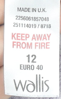 Wallis Women's Multicoloured 3/4 Sleeve Top