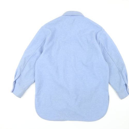 H&M Men's Blue Basic Jacket XS Spring Casual