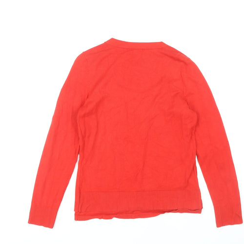 Linea Women's Red Cardigan Size M