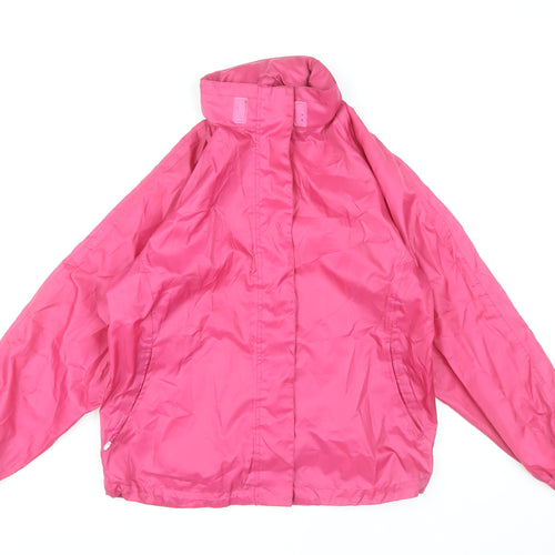 Monsoon Women's Pink Size 12 Rain Jacket
