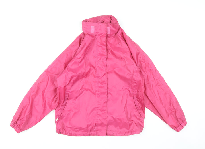 Monsoon Women's Pink Size 12 Rain Jacket