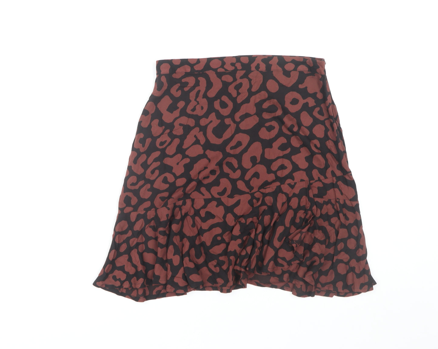 Baukjen Women’s Multicoloured Animal Print Skirt UK 10