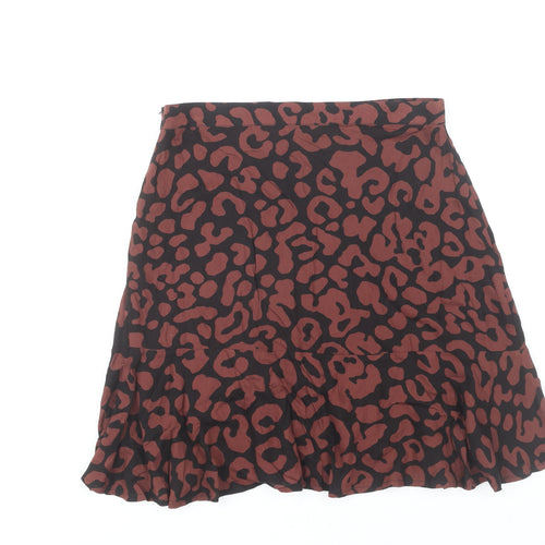 Baukjen Women’s Multicoloured Animal Print Skirt UK 10