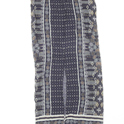 Warehouse Women's Size 8 Geometric Multicoloured Skirt