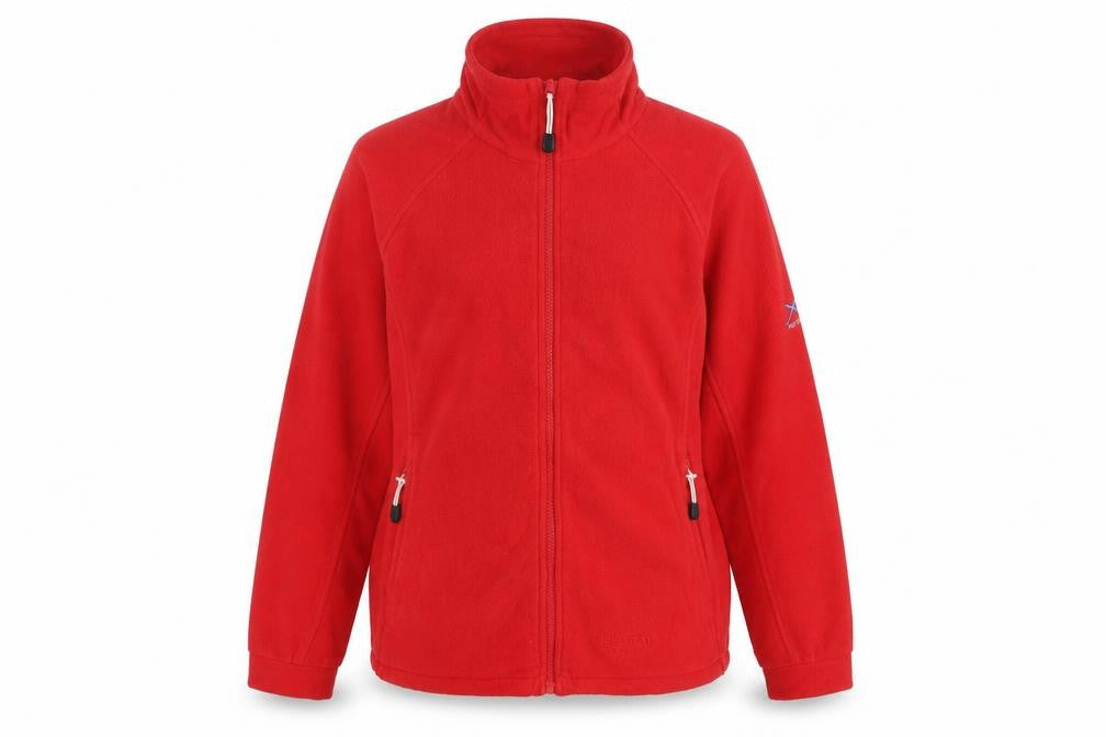 X-ERT Women's Red Fleece Jacket, Size 10, Casual Wear