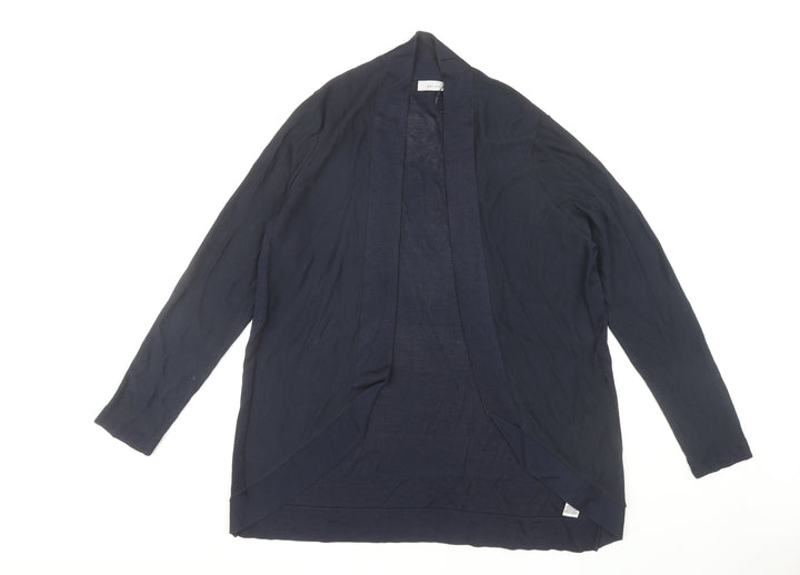 Marks and Spencer Women's Blue Open Front Cardigan Size 14