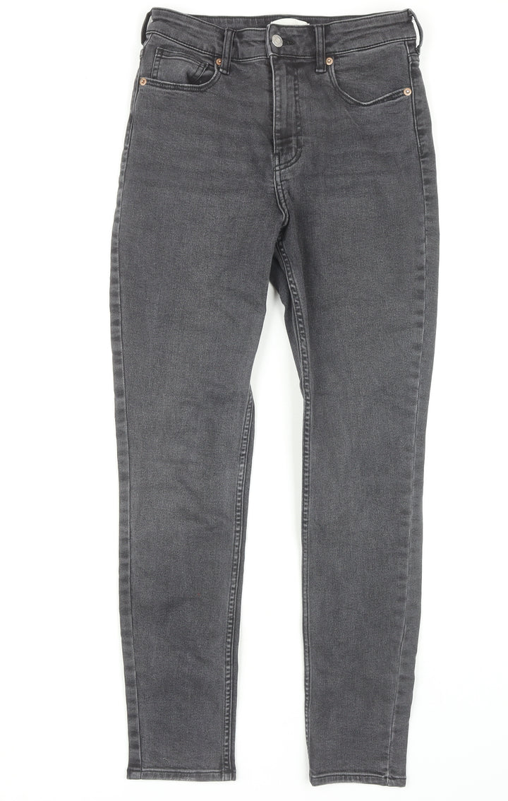 Women's Black Skinny Jeans Size 10 - Slim Fit, Stretch Denim