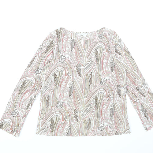 Marks and Spencer Women's Multicoloured Blouse - Size 12