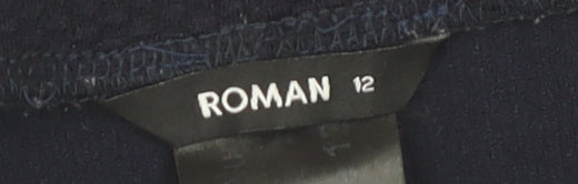 Roman Women's Black Pencil Skirt Size 12