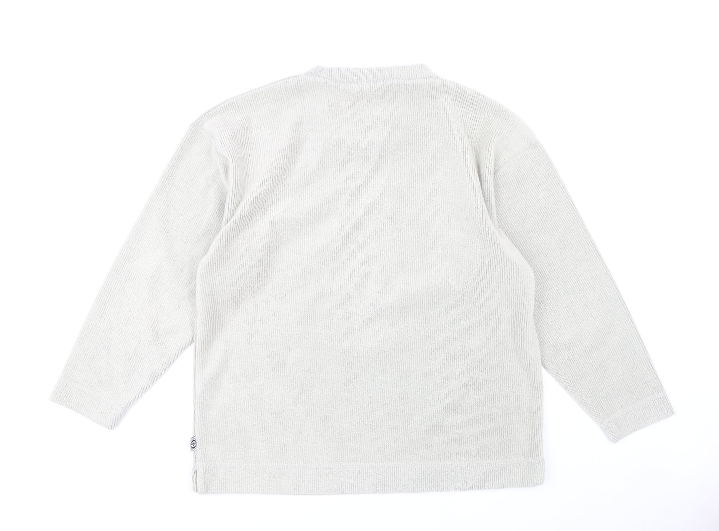 Freespirit Men's Ivory Knit Pullover Sweatshirt M