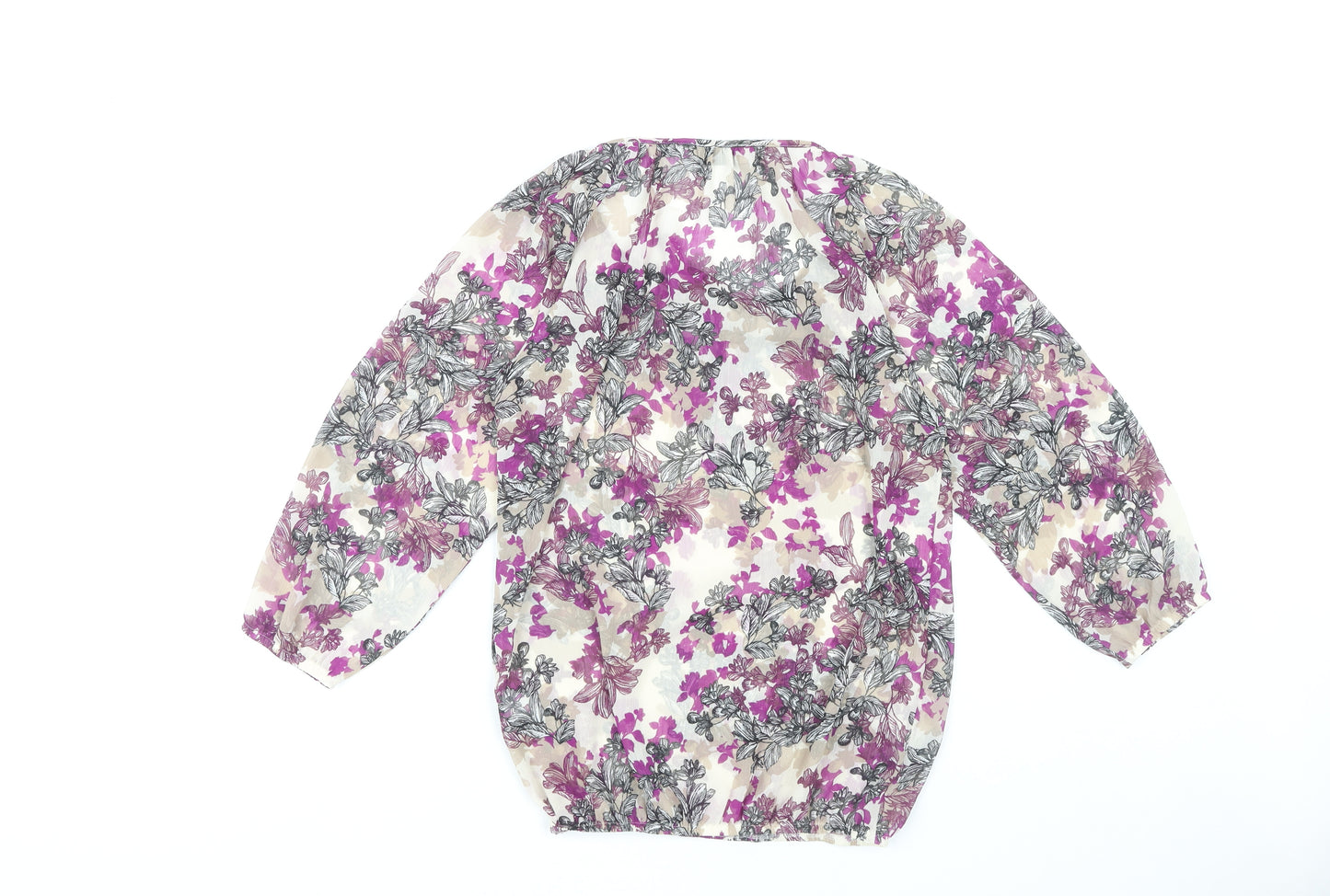 Marks and Spencer Women's Floral Blouse Size 8