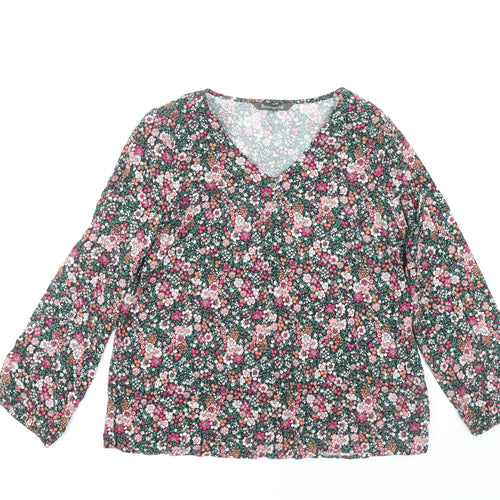 Bonmarché Women’s Floral Viscose Top, UK Size 12