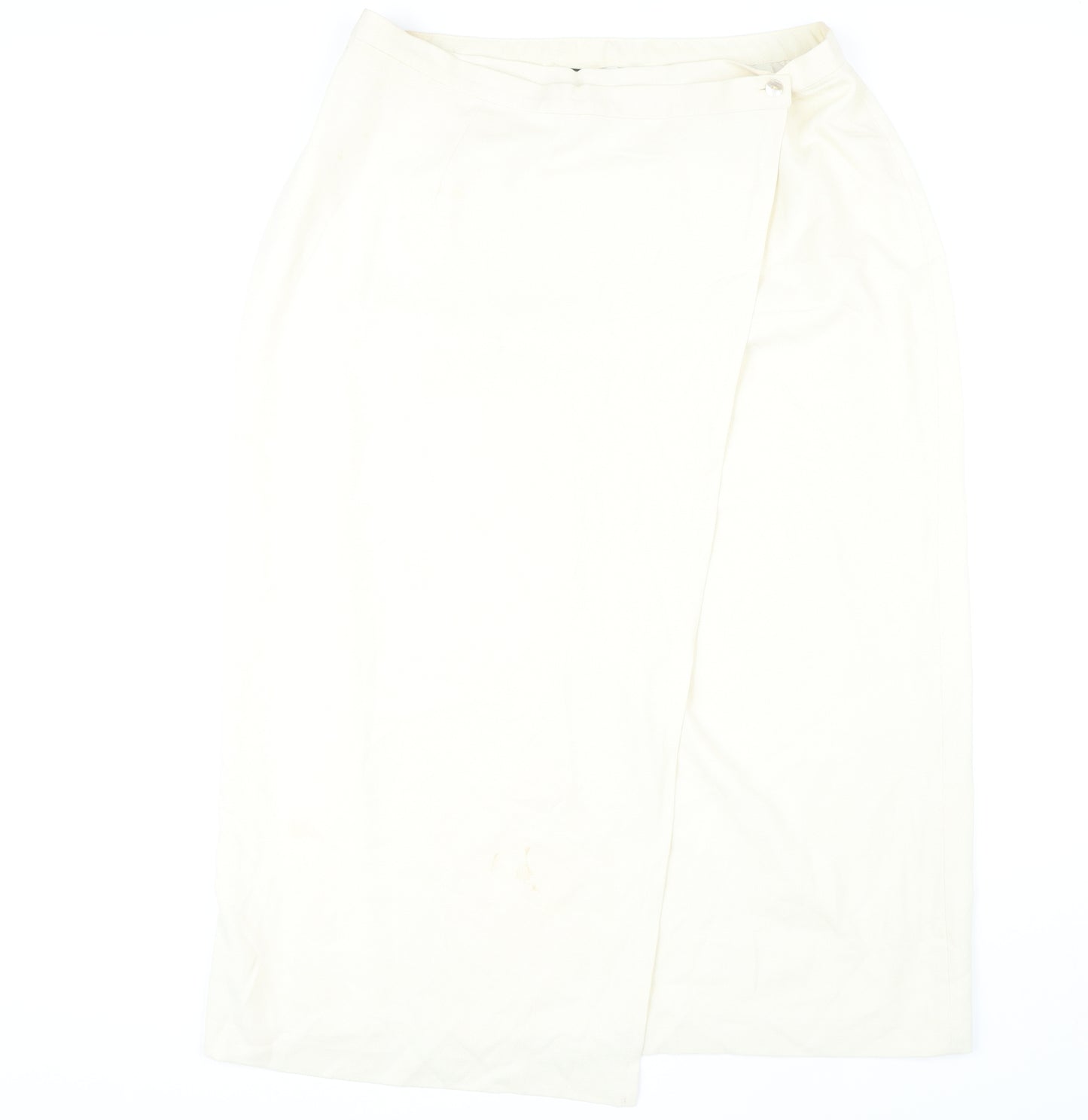Julieann Heath Women’s Ivory Long Wrap Skirt