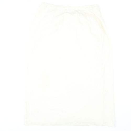 Julieann Heath Women’s Ivory Long Wrap Skirt