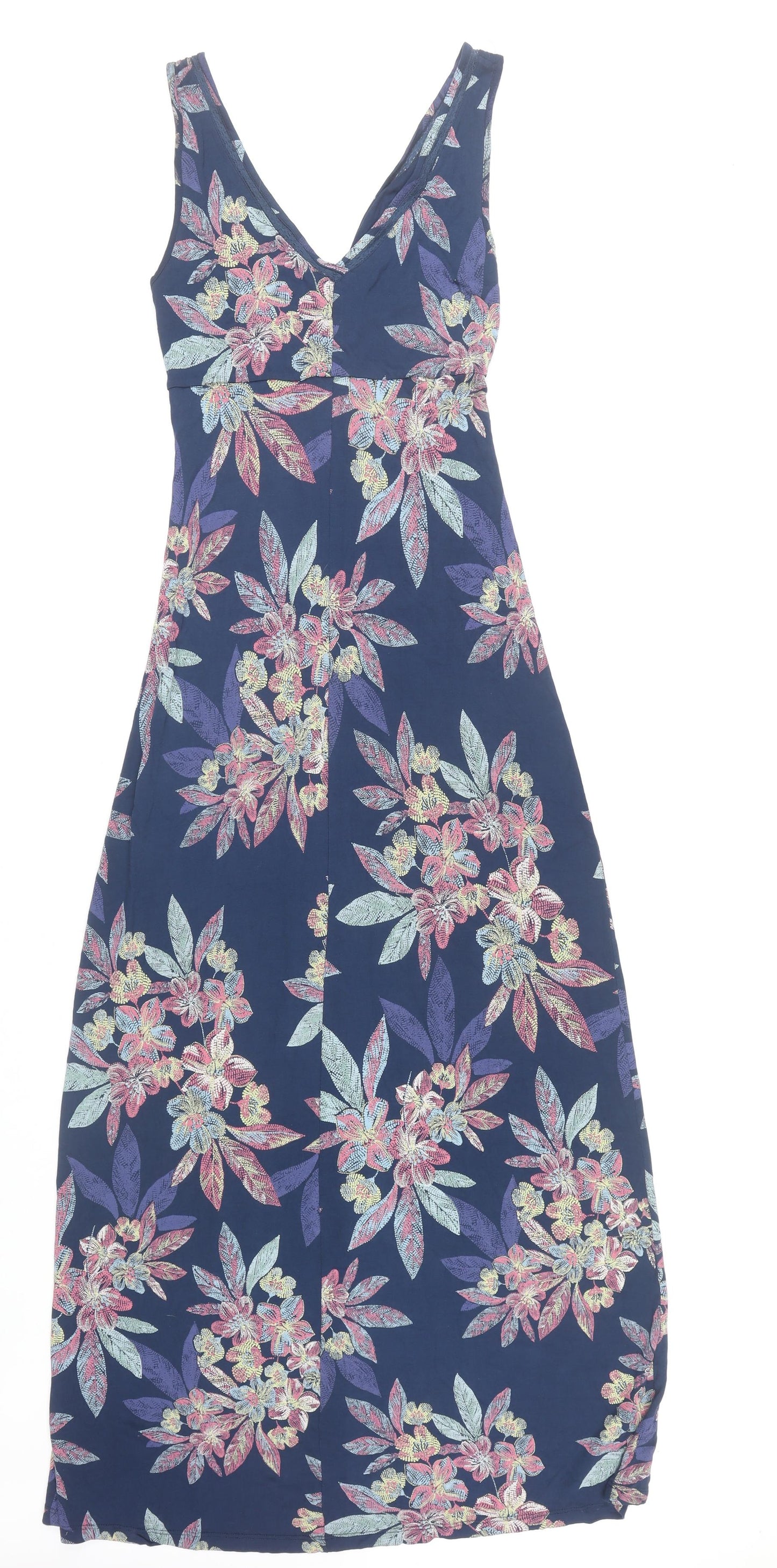 Fat Face Women's Blue Floral Maxi Dress Size 12