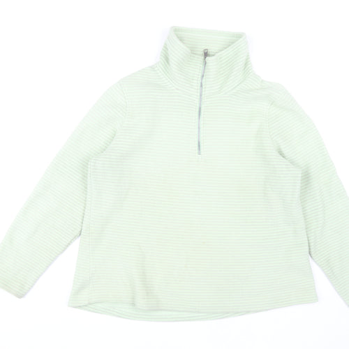Regatta Women's Green Pullover Sweatshirt, Size 20, High Neck