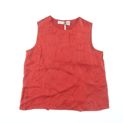 Gloria Vanderbilt Red Women's Tank Top L