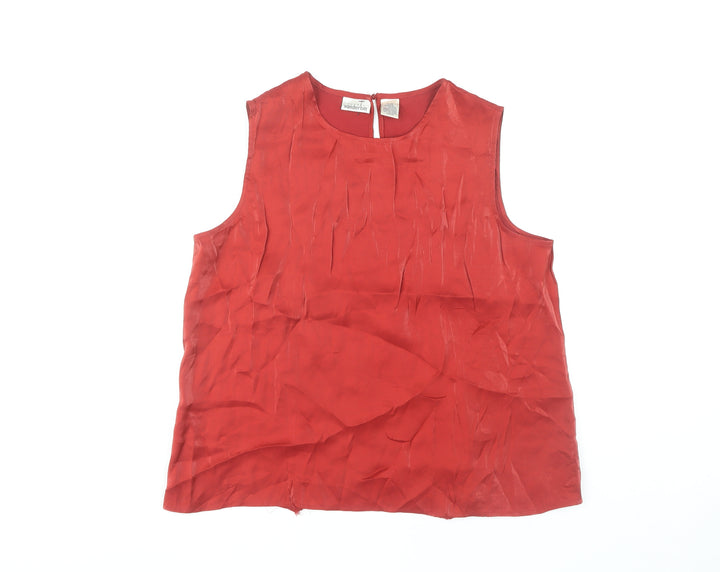 Gloria Vanderbilt Red Women's Tank Top L