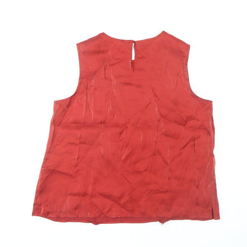 Gloria Vanderbilt Red Women's Tank Top L