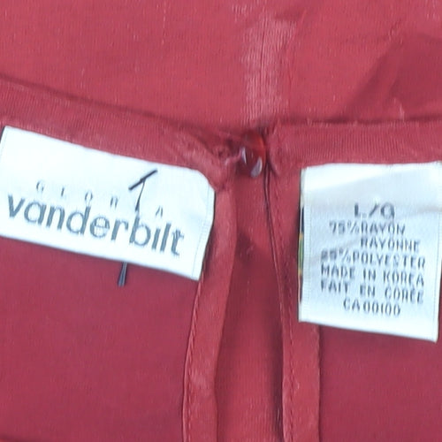 Gloria Vanderbilt Red Women's Tank Top L