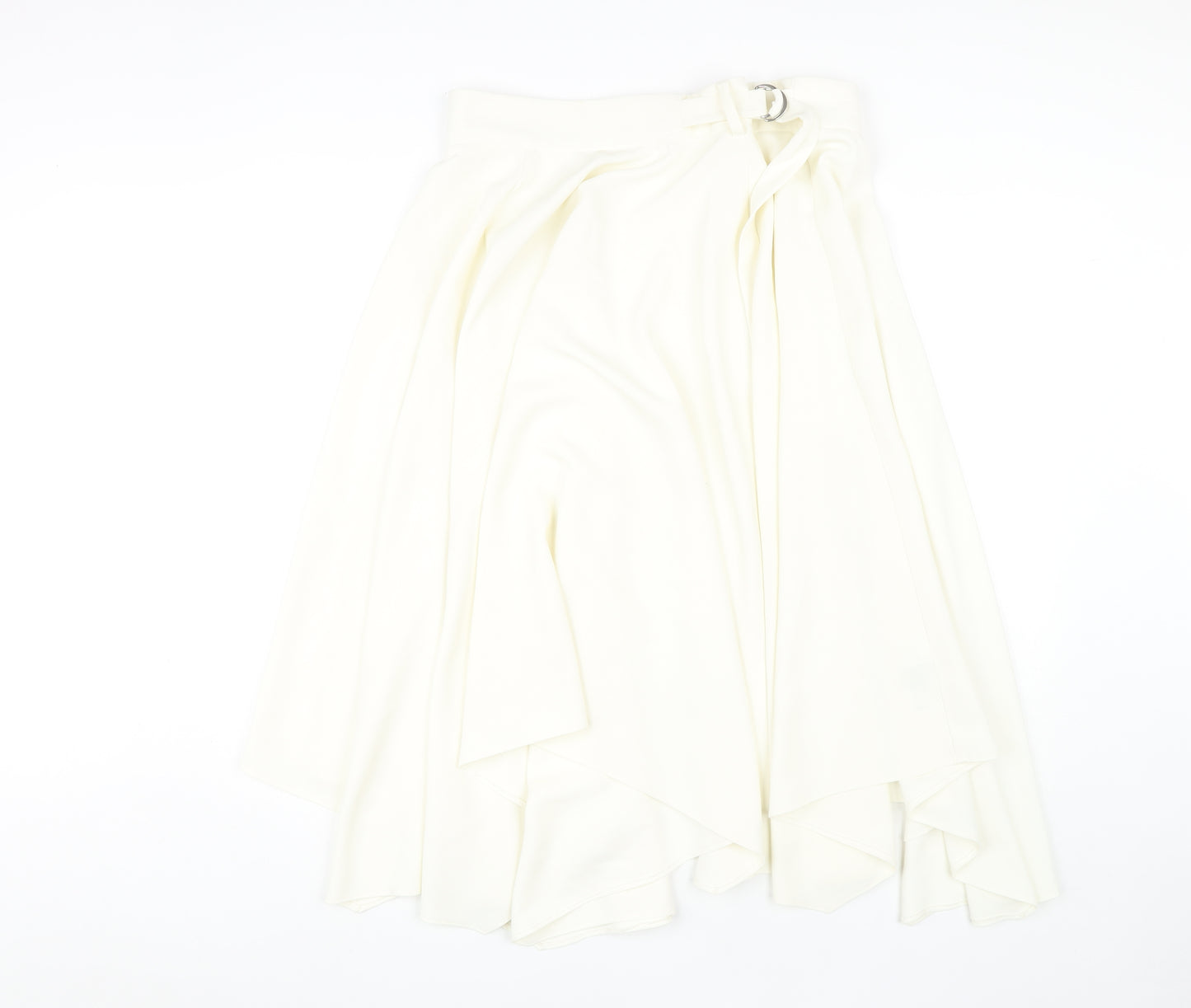 Marks and Spencer Women's White Skirt, Size 16