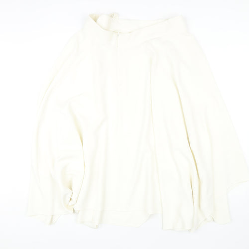 Marks and Spencer Women's White Skirt, Size 16