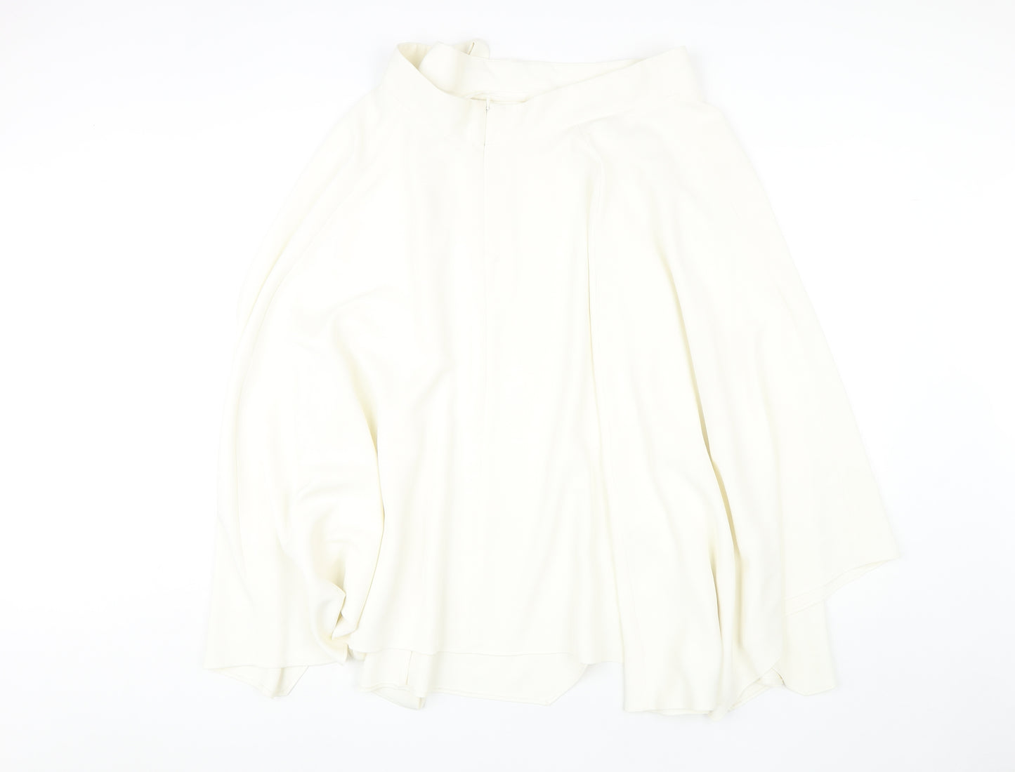 Marks and Spencer Women's White Skirt, Size 16