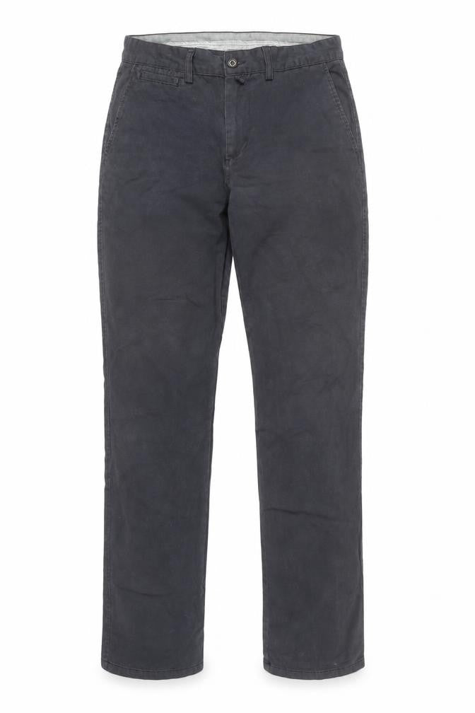 Front view of Racing Green Men's Blue Chino Trousers, size L