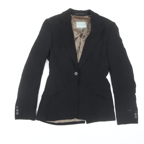 Jigsaw Women's Black Blazer Size 8, Slim Fit