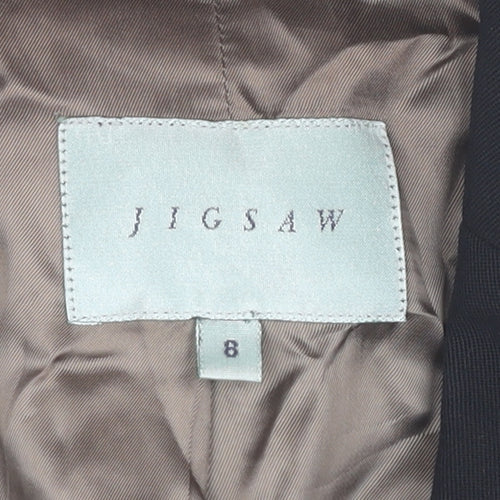 Jigsaw Women's Black Blazer Size 8, Slim Fit