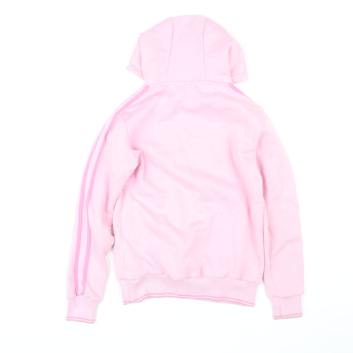 Lonsdale Women's Pink Hoodie, Size 10, Casual Wear