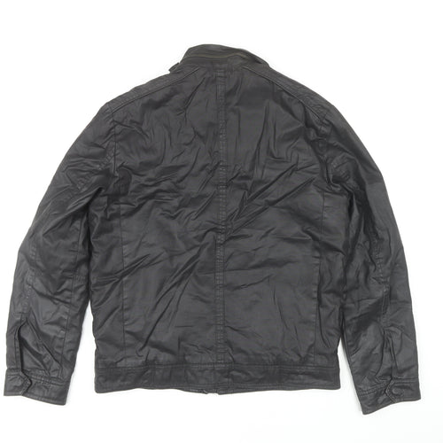 John Lewis Men's Black Jacket S Collared