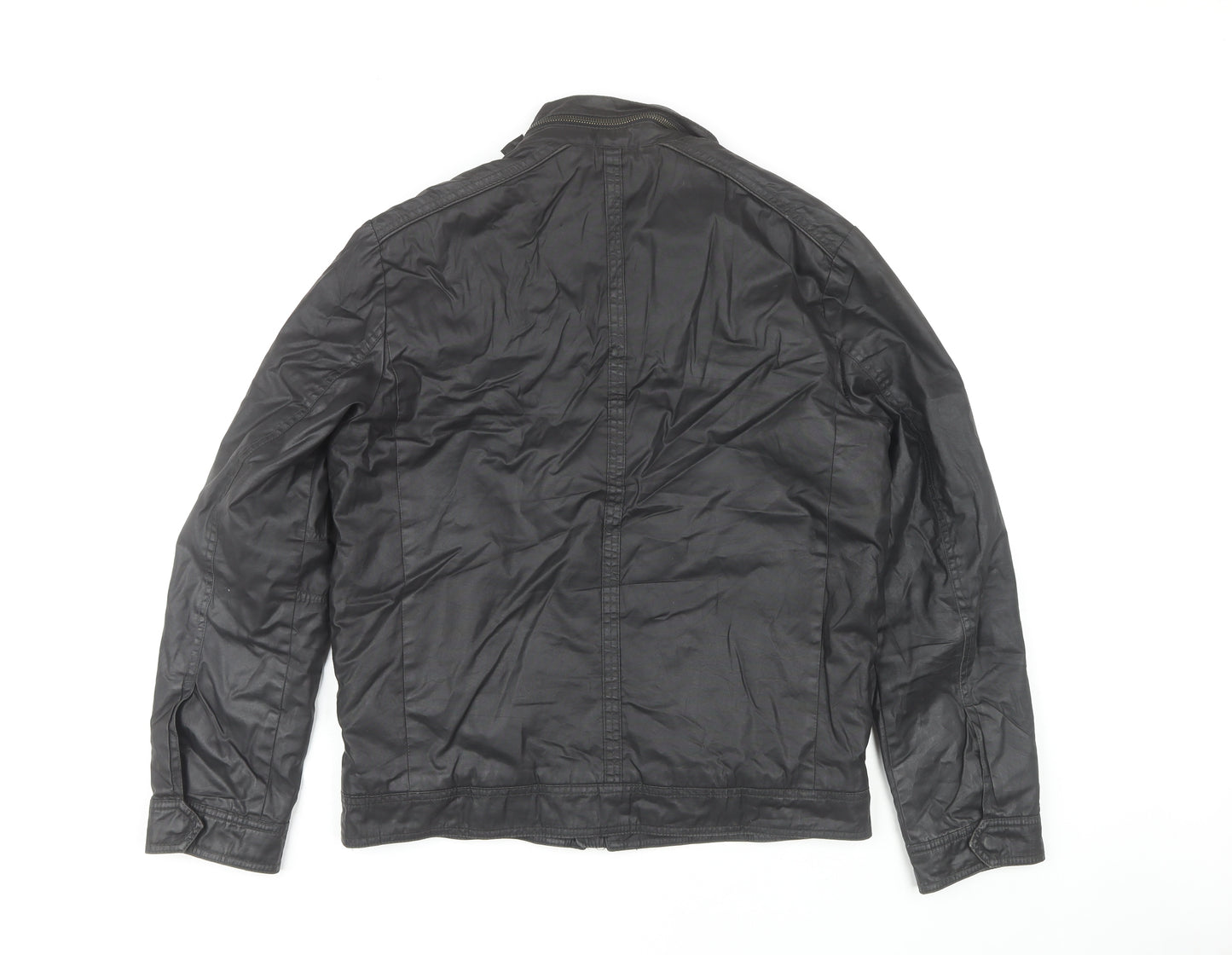 John Lewis Men's Black Jacket S Collared