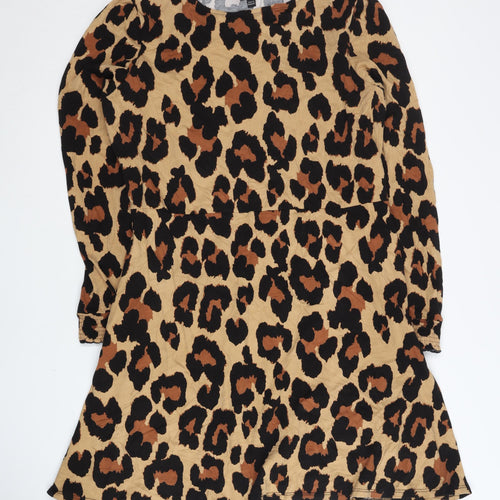 Dorothy Perkins Women’s Multicoloured Animal Print Dress