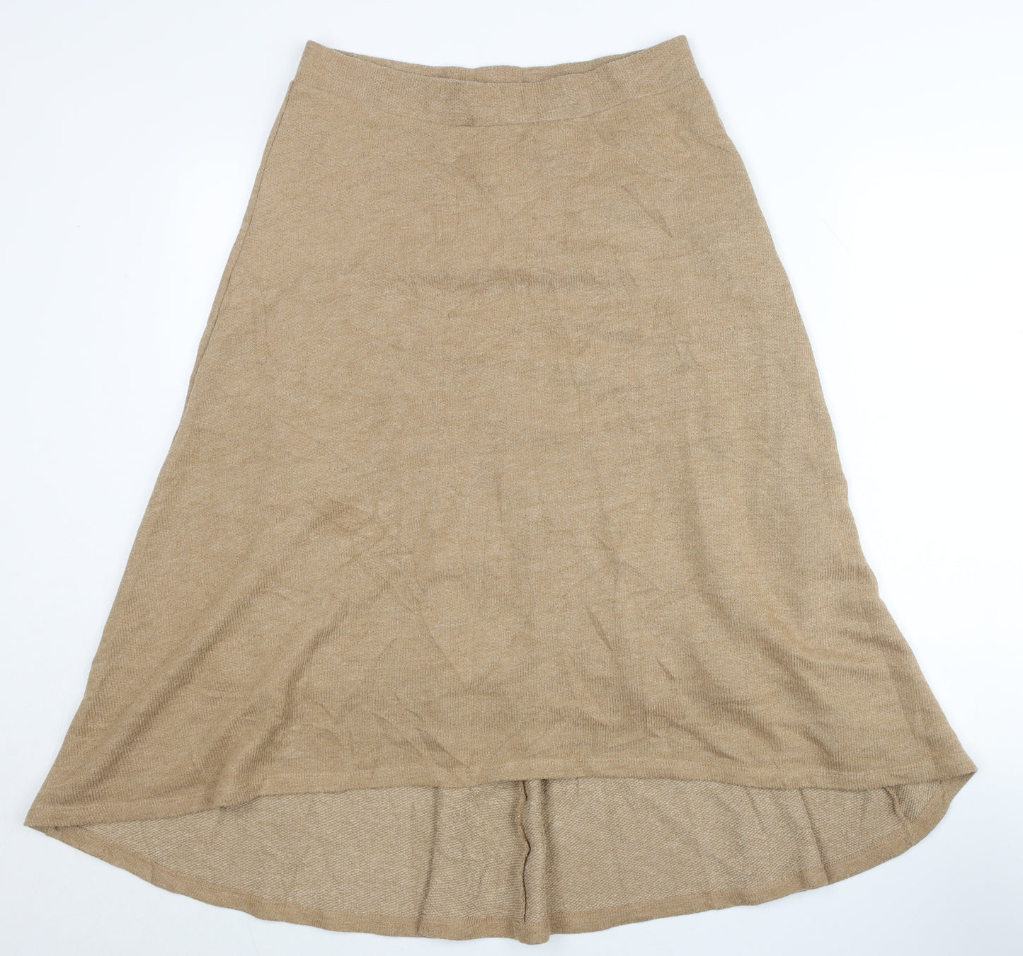 Marks and Spencer Women's Beige A-Line Skirt Size 12