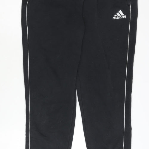Adidas Men's Black Jogger Trousers, Size L, for Activewear
