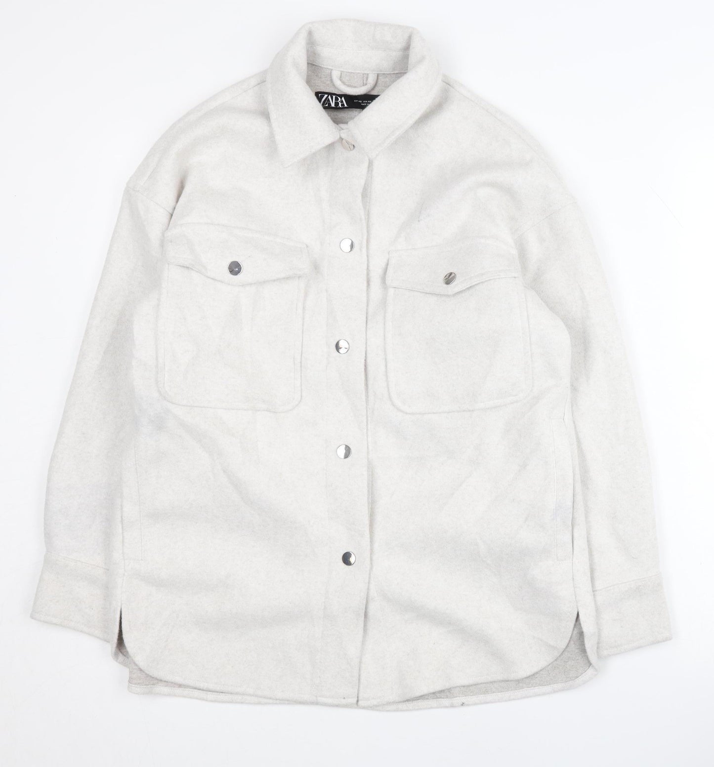 Zara Women's Ivory XS Basic Jacket