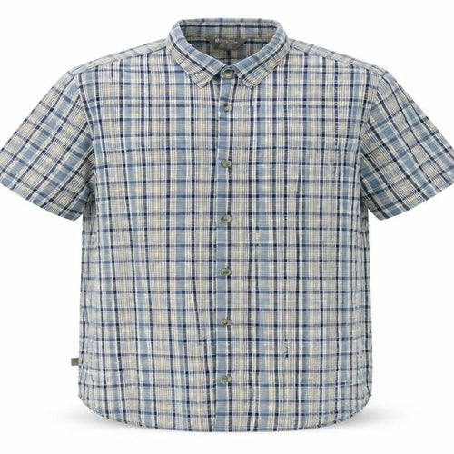 Mountain Warehouse Men's Blue Plaid Shirt XL