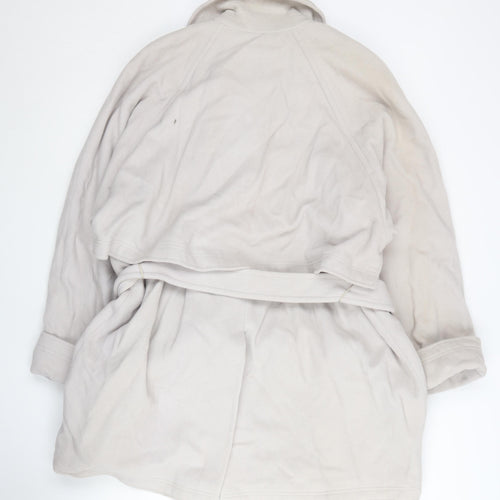 Wallis Women's Beige Mid-Length Coat Size 12