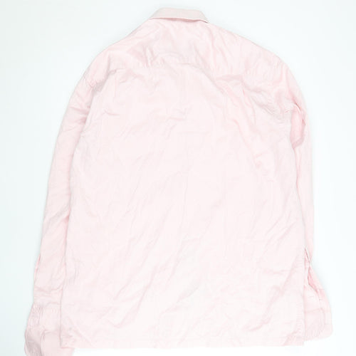 ZODIAC Men's Pink Formal Dress Shirt Size 42