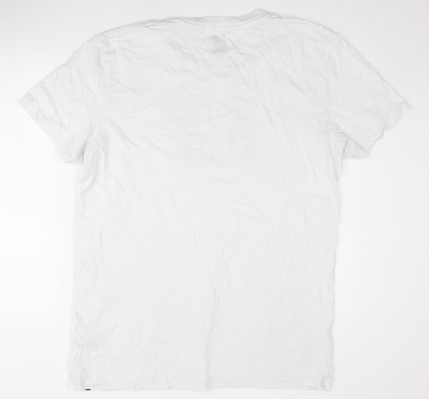 DC Shoes Men's White 2XL Short Sleeve Logo T-Shirt