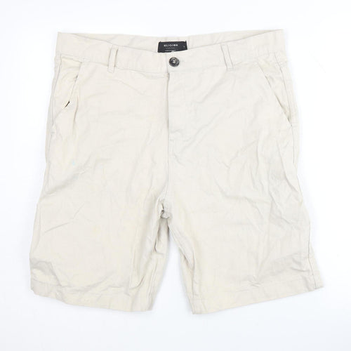 Religion Men's Beige Cargo Shorts Large