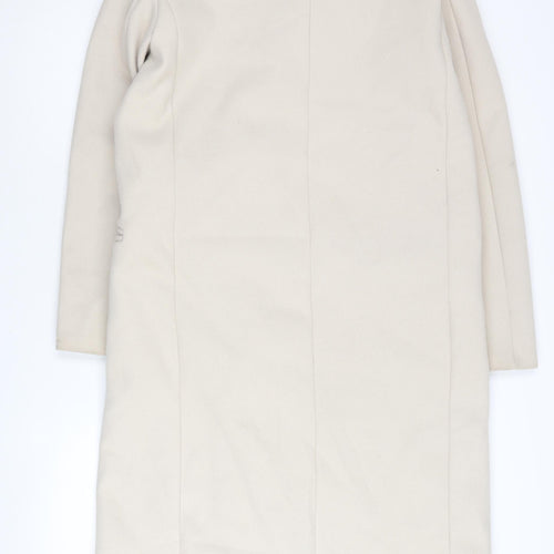 PrettyLittleThing Beige Women's Overcoat Size 10