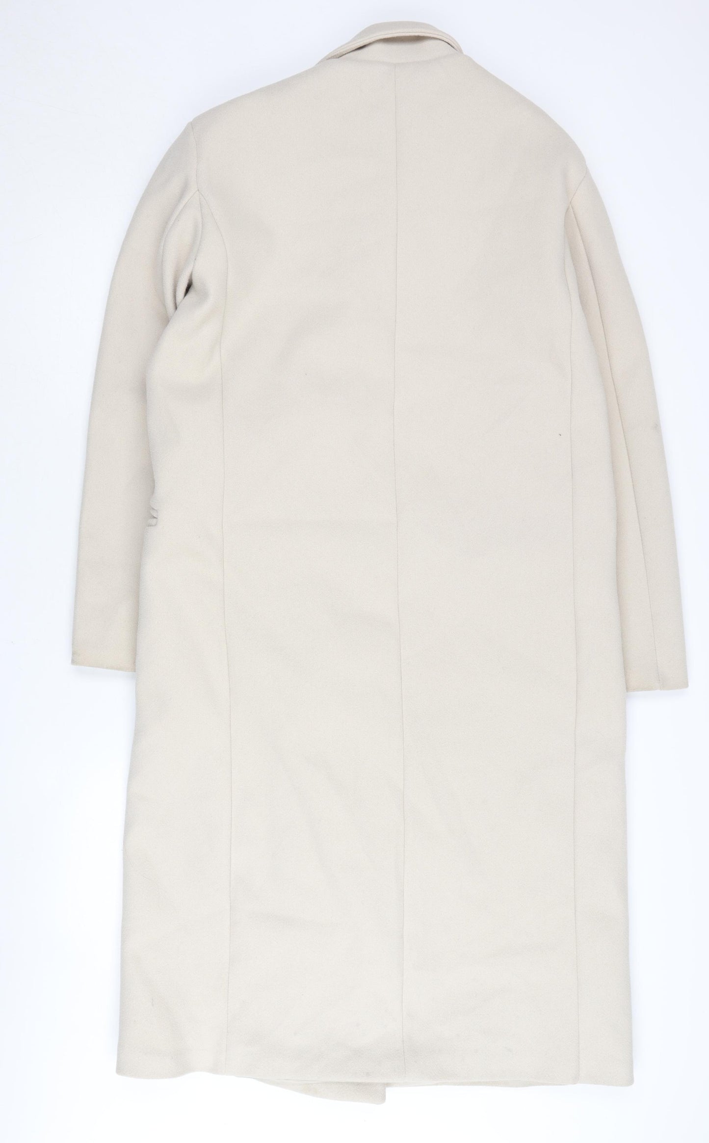 PrettyLittleThing Beige Women's Overcoat Size 10