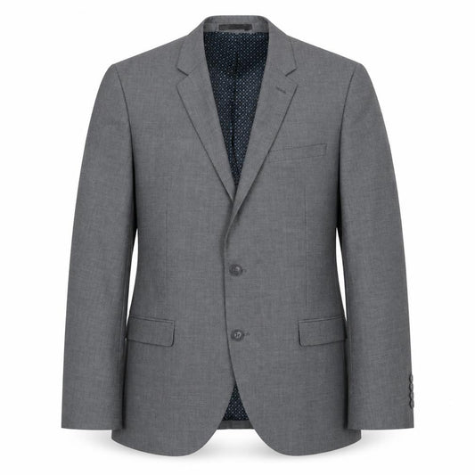 Front view of Next Men's Grey Blazer, 40R, Business Formal Wear