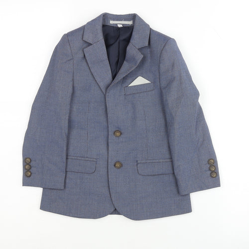 Marks and Spencer Boys Blue Suit Jacket 3-4 Years