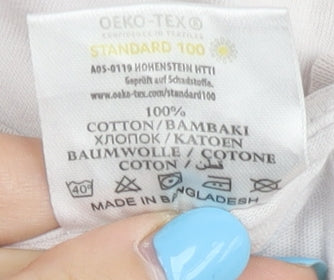 Top-Star Men's White L Graphic Beer T-Shirt