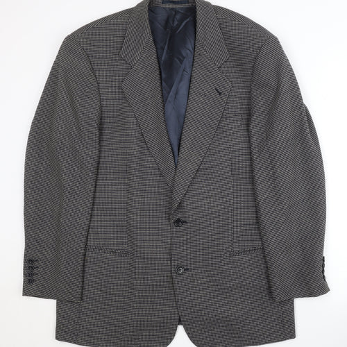 Hugo Boss Men's Check Blazer, 40, Classic Style