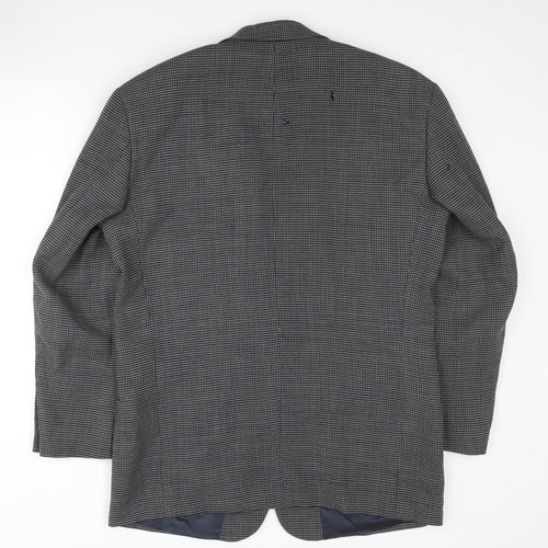 Hugo Boss Men's Check Blazer, 40, Classic Style