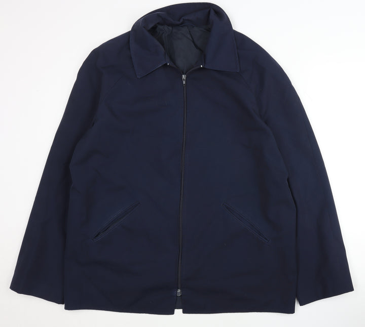 St Michael Men's Blue Jacket L - Classic Style